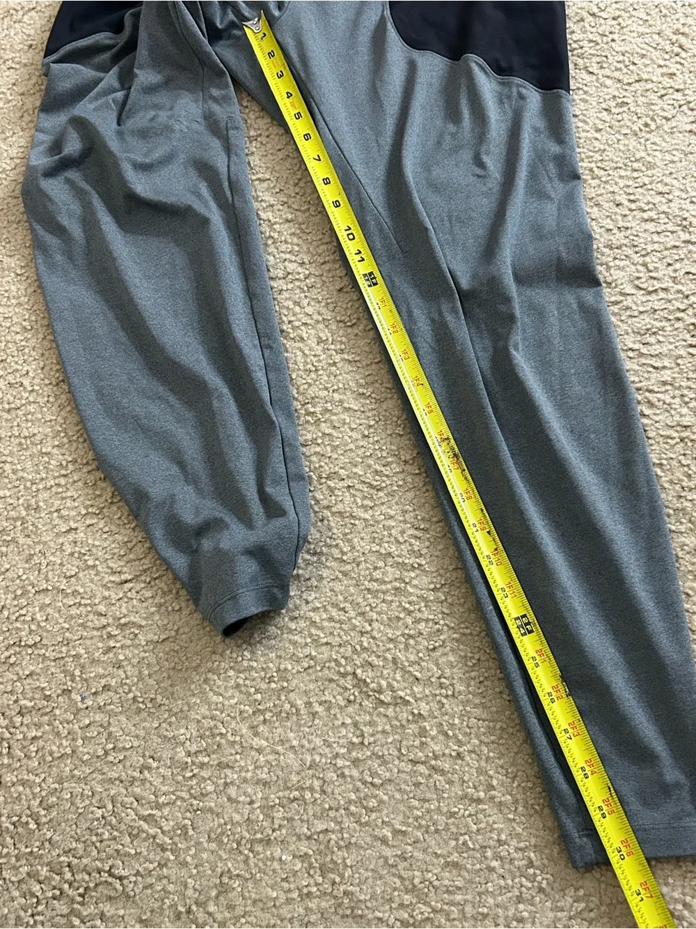 Lululemon Jogger Pants Mens Large Gray Black Capacity Athletic Running